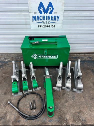 GREENLEE 882 Hydraulic Pipe Bender 1-1/4 - 2 RIGID EMT With Hand Pump
