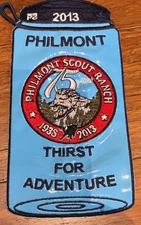 2013 Philmont Scout Ranch dated Adventure Patch