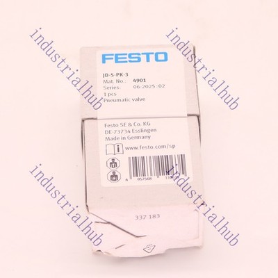 one new FESTO JD-5-PK-3 4901 in box gas control valves Fast Delivery