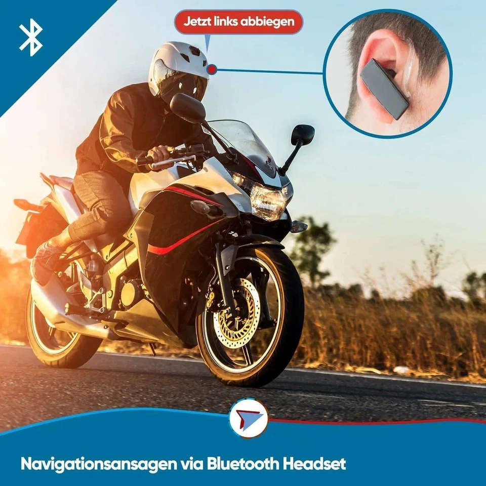 Elebest RIDER W5 Motorrad-Navigationsgerät – robust, 5", GPS, wetterfest - Bild 3 von 4
