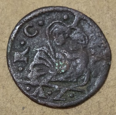VENICE (ITALIAN STATES) / ONE (1) BAGATTINO COIN (CIRCA 1536-1556 AZ)