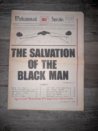Muhammad Speaks Newspaper