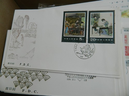 CHINA 1980s FIRST DAY COVERS COLLECTION (90+ FDCs) & PRE-STAMPED CARDS - 第 3/24 張圖片