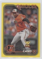 2024 Topps Series 1 Yellow Yennier Cano #158 18vn