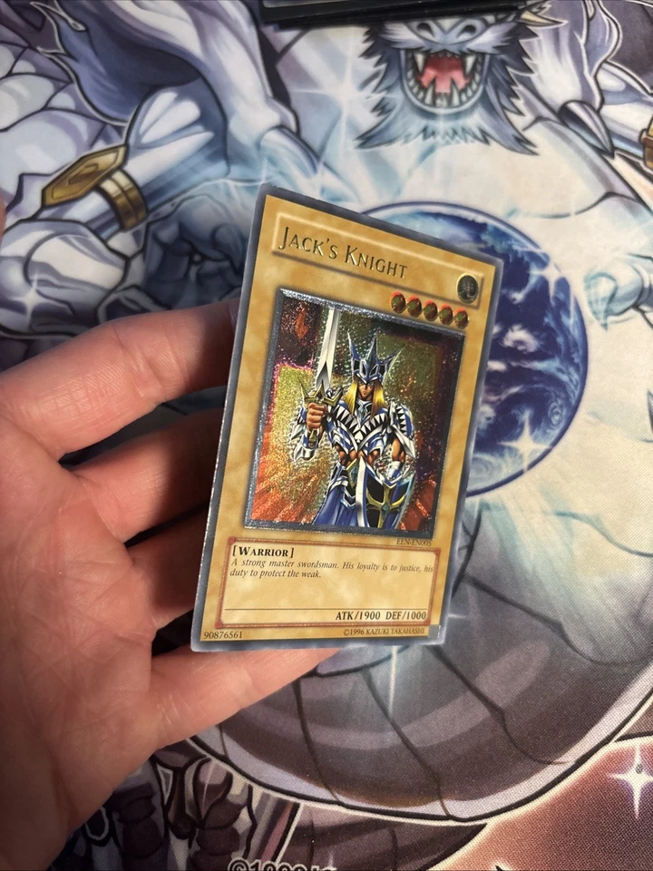 (123) Yu Gi Oh Jack's Knight - EEN-EN005 - Ultimate Rare Unlimited LP - Image 4 of 4