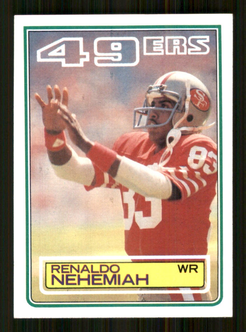1983 Topps #171 Renaldo Nehemiah RC San Francisco 49ers 9539