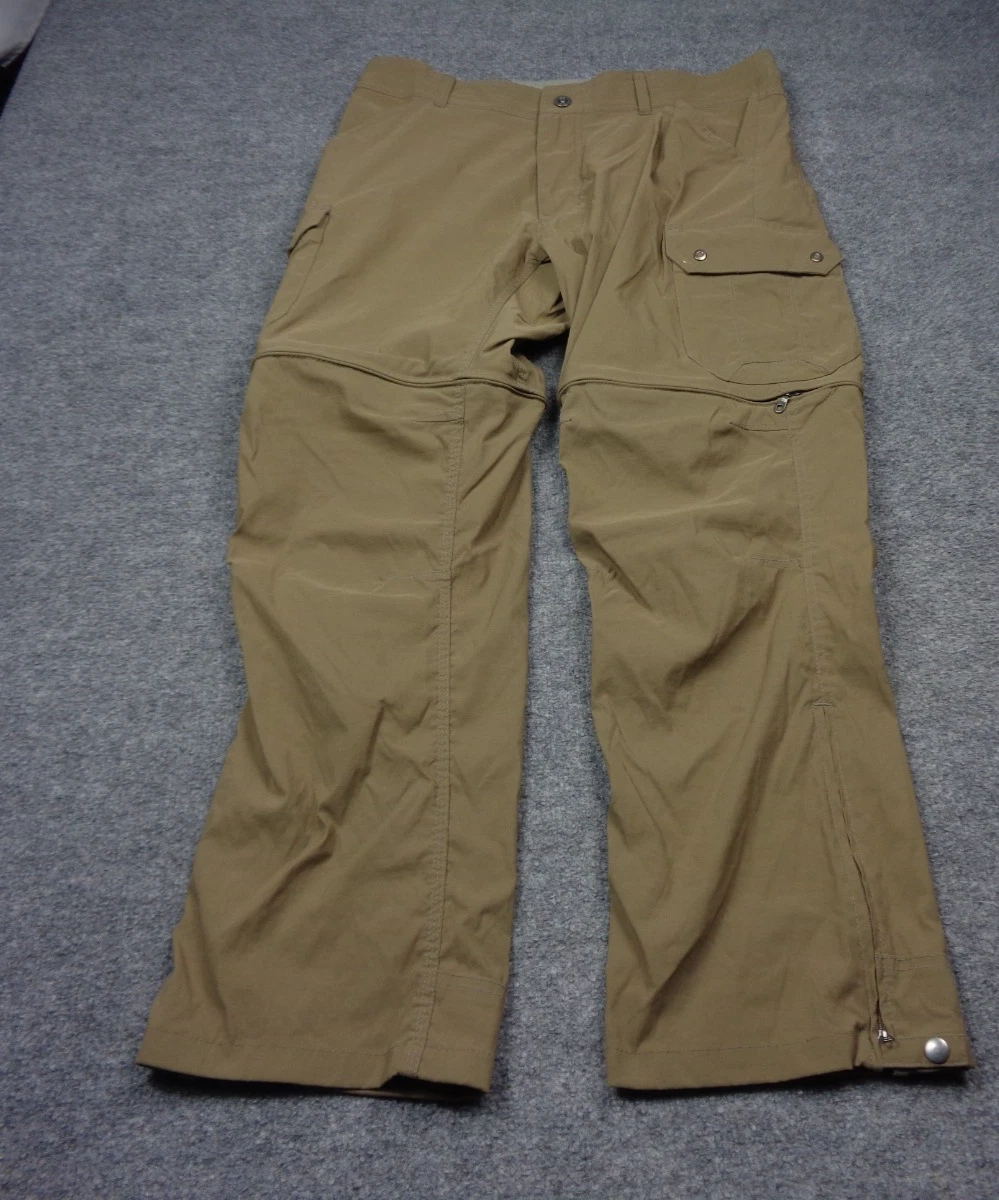 Kuhl Renegade Convertible Pants Mens 35x30 Burnt Olive Hiking 5138