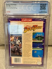 Ducktales NES Complete In box CGC 9.8🔥🔥