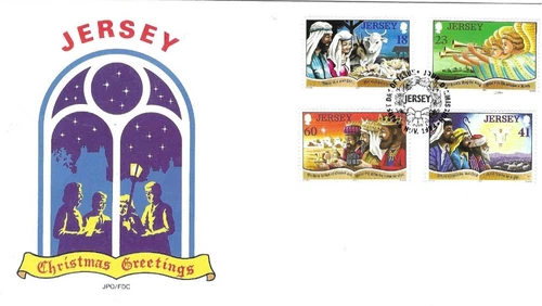 Jersey Comm/FDC - Christmas Greetings - 1994 (JES305)