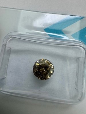 IGI Natürlicher loser Diamant 1,02 ct Fancy Deep Brown Yellow I1 Rund 771612436