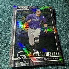 2026 Topps Series 1 Celebration - Tyler Freeman - Opening Day Foil - Colorado