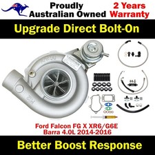 Billet Turbo+Oil Feed,Return&Water Line For Ford Falcon FG X XR6/G6E Barra 4.0L