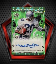 Mel Renfro *1/15* Auto 2024 Topps Resurgence Green Power Surge MM-MR Cowboys NFL