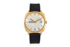 Glashütte Spezimatic laiton doré automatique montre pour hommes Vintage