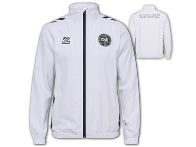 Dänemark Sportjacke weiß Hummel DBU Line Up Jacket 24 Denmark Jacke Gr.M - 3XL