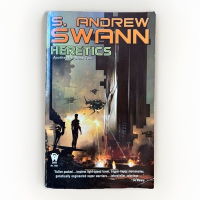 Heretics by S. Andrew Swann Book two Apotheosis Series Paperback