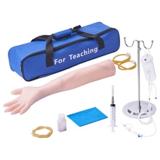 Uimoso IV Practice Kit Phlebotomy Venipuncture Practice Arm for Students Nurses