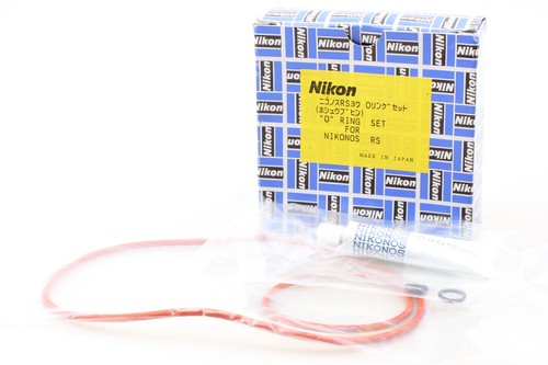 Box [ Unused ] Nikon Nikonos RS O ring set kit & Grease Underwater AF from Japan