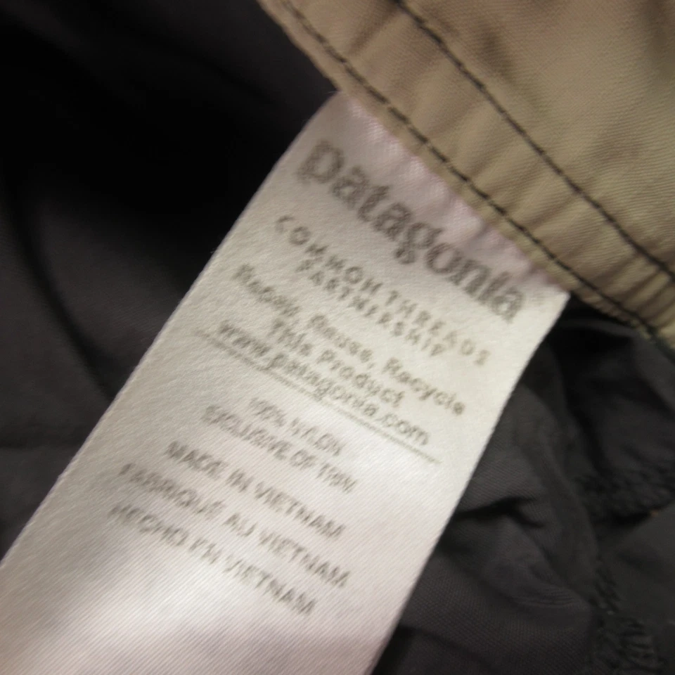 Patagonia Pants Womens 4 Cargo Pockets Straight Leg Casual Outdoors Gray - Image 4 of 4