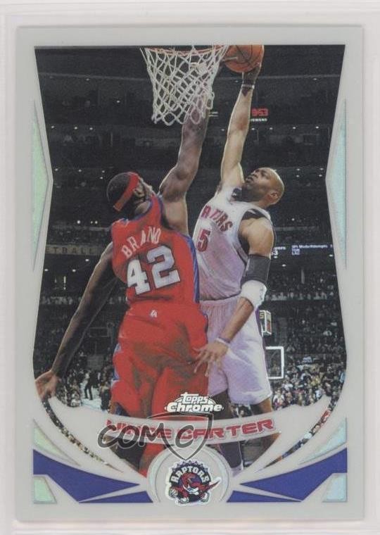 2004-05 Topps Chrome Refractor Vince Carter #30 HOF 0a17