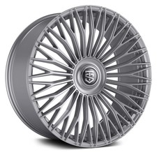 Tis Motorsports 507s Wheels 22x10 24 6x139.7 108 Silver Rims Set Of 4