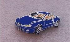 EB93 pin's voiture PEUGEOT 406 coupé bleue superbe Arthus Bertrand