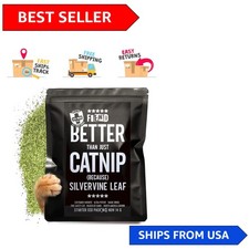 Catnip Silvervine Leaf Blend - Create an Active Indoor Cat Life