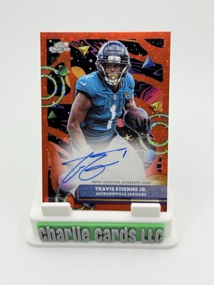 Travis Etienne 🌜LUNAR /10 Auto🌛 2025 Topps Chrome Cosmic Football