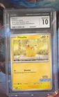 CGC 10 Pikachu - 214 (Illustration Contest 2024) 214 Sv: Scarlet & Violet Promo