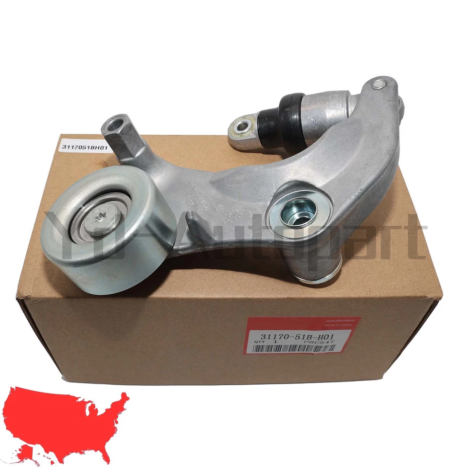 31170R0A015 NEW OEM FOR Acura ILX Honda Civic 1.8L 2012-2015 Belt Tensioner Foto 2 de 4