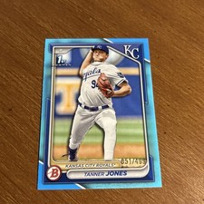 2024 Bowman Draft 1st Prospect Tanner Jones Sky Blue #/499 #BD-195 KC Royals