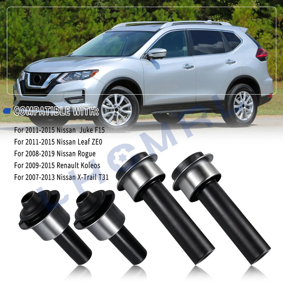 Front Crossmember Subframe Kit Bushing Fits Nissan Rogue durable 08-19 4PCS Foto 3 de 4