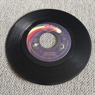 The Whispers   Rock Steady / Are You Going My Way 1987 Solar B-70006 7'' 45 B66