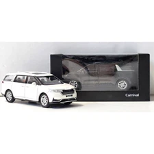 KIA Motor Mini Car Carnival Sedona Diecast 1:38 Miniature Display Toy 2color