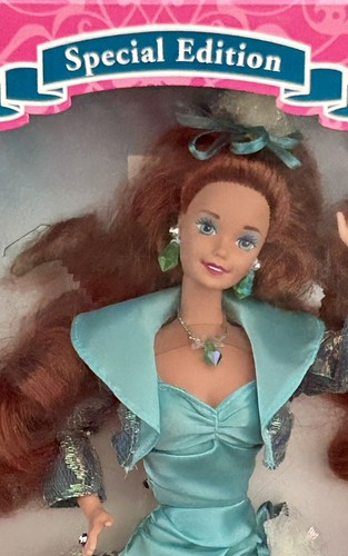 Gorgeous 1994 Vintage Special Edition Barbie, Emerald Elegance 12322, NEW - Picture 2 of 7