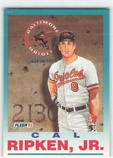 Cal Ripken Jr. Baseball Cards - Base, Inserts, etc. - You Pick - HOF - Orioles