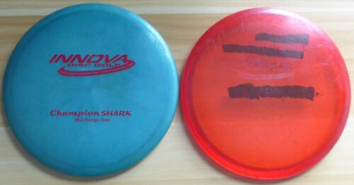 Innova Champion Shark PFN Lot (x2) - Blue Pearly No Ink (178g) & Red (168g) - Picture 1 of 11