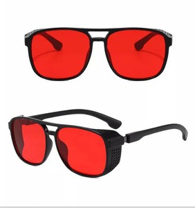 red designer sunglasses