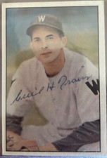 1983 Diamond Classics Cecil Travis #101 * Senators Autograph * died 2006 * RaRe