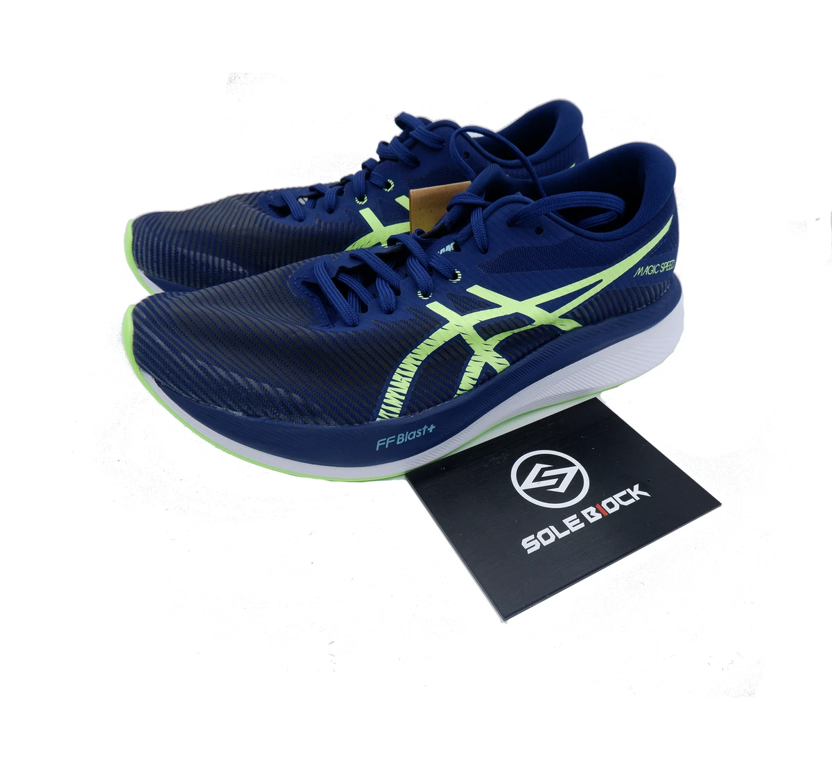 ASICS Magic Speed 3 Blue Expanse Illuminate Green 1011B703-401 | eBay