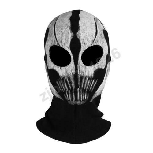 Call of Duty Modern Warfare 2 Skull Mask Full Face Helmet Hood Game Fancy  Dress