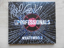 The Professionals "Sex Pistols" Autographs Signed CD Cover "What in the World"