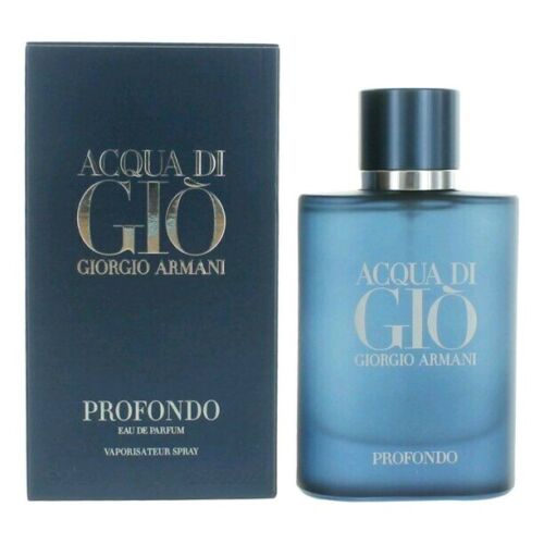 GIORGIO ARMANI ACQUA DI GIO PROFONDO EDP SPRAY FOR MEN 2.5 Oz / 75 ml ...
