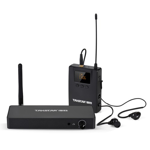 Wireless in-Ear Monitor System 10 Channels Transmitter Receiver for Stage P0V3 - Picture 8 of 16