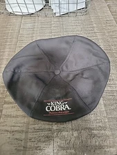 VINTAGE KING COBRA PREMIUM MALT LIQUOR BEER SNAKE SNAPBACK TRUCKERS Ascot Hat