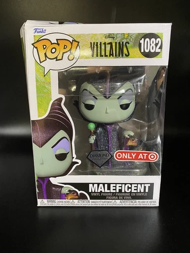 Funko Pop! Disney Villains: Maleficent #1082 Diamond Collection Target Exclusive