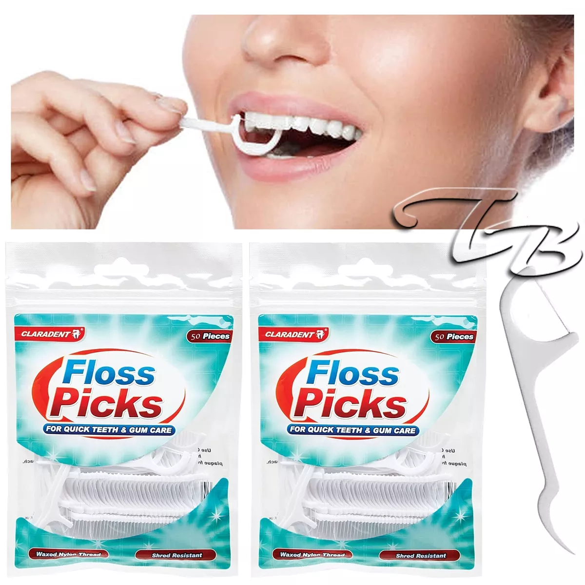 Teeth sale floss picks