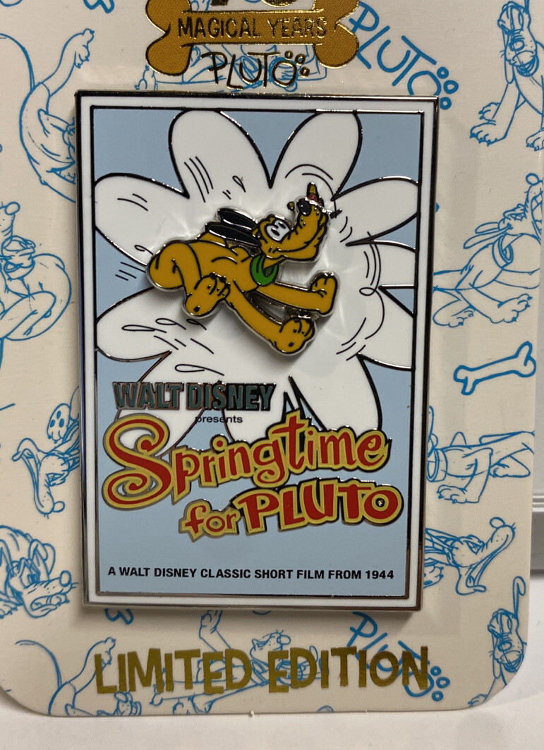 2020 Disney Parks Pluto 90 Years Springtime For Pluto