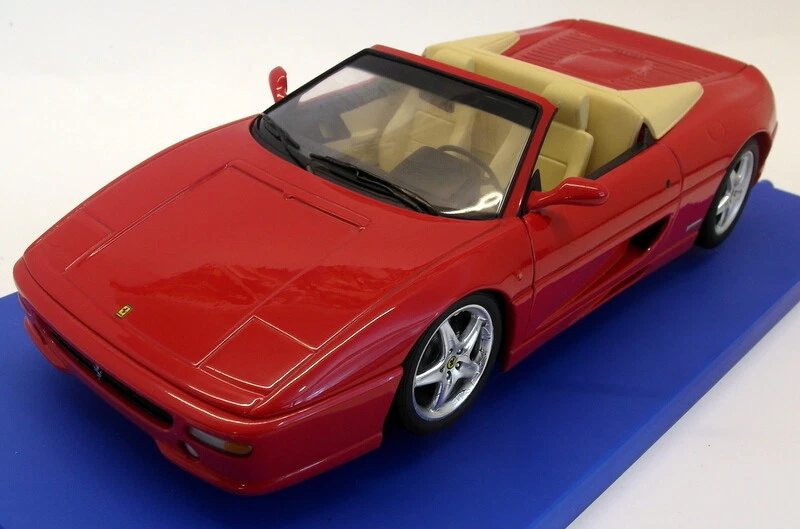 UT Models 1/18 Scale Diecast 180 074030 Ferrari F355 Spider 1994 Red Cream Int - Image 4 of 4