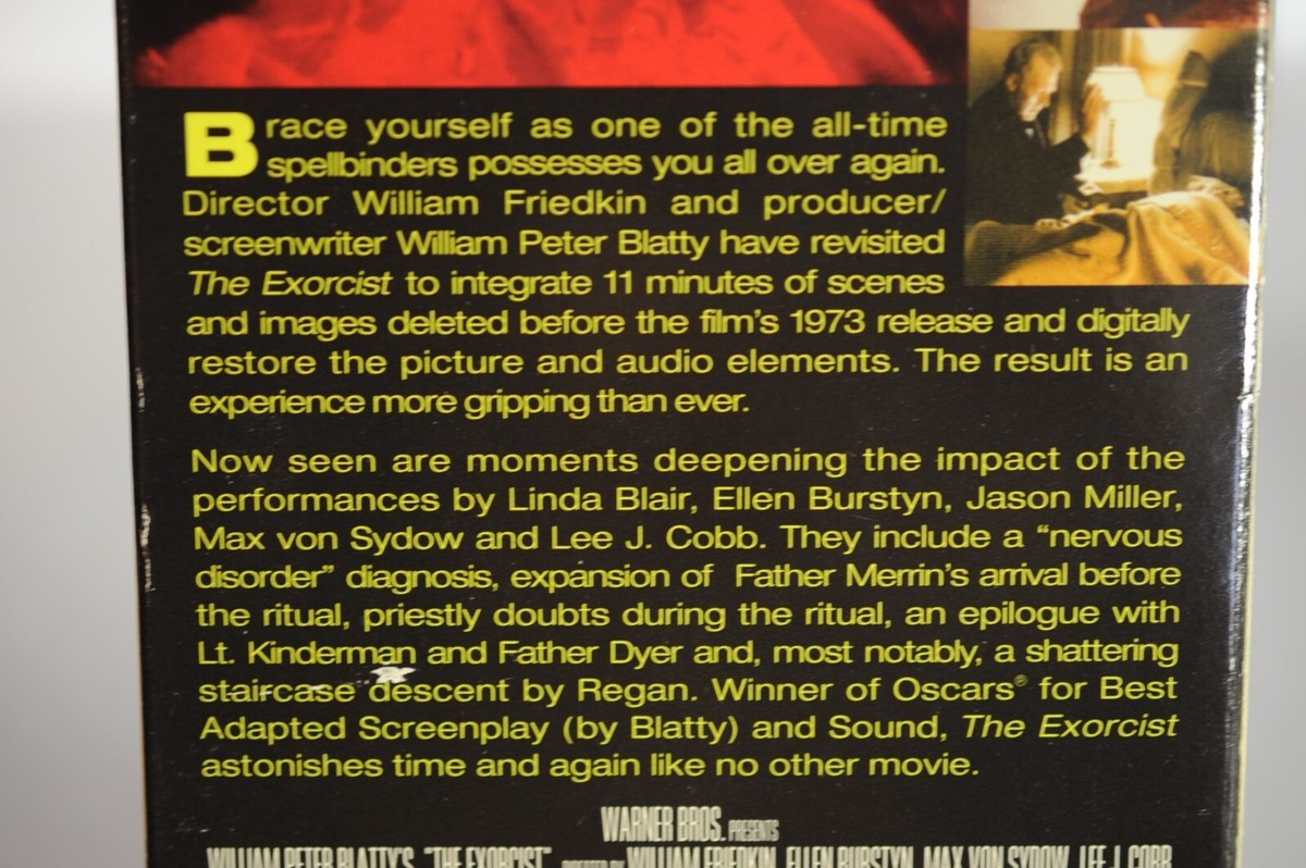 The Exorcist, The version you've never seen, Horror movie